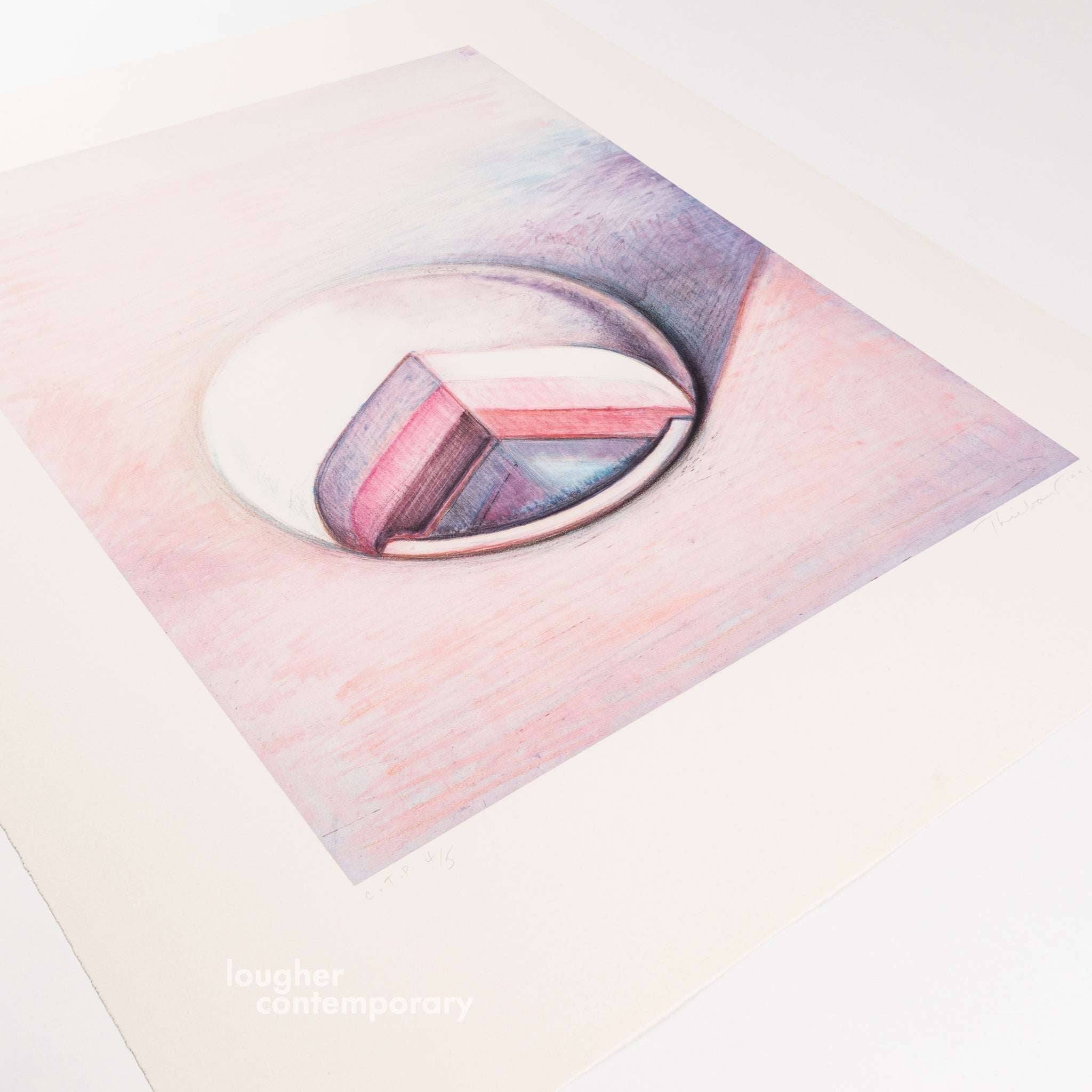 Wayne Thiebaud, Neapolitan Pie, 1990 For Sale - Lougher Contemporary