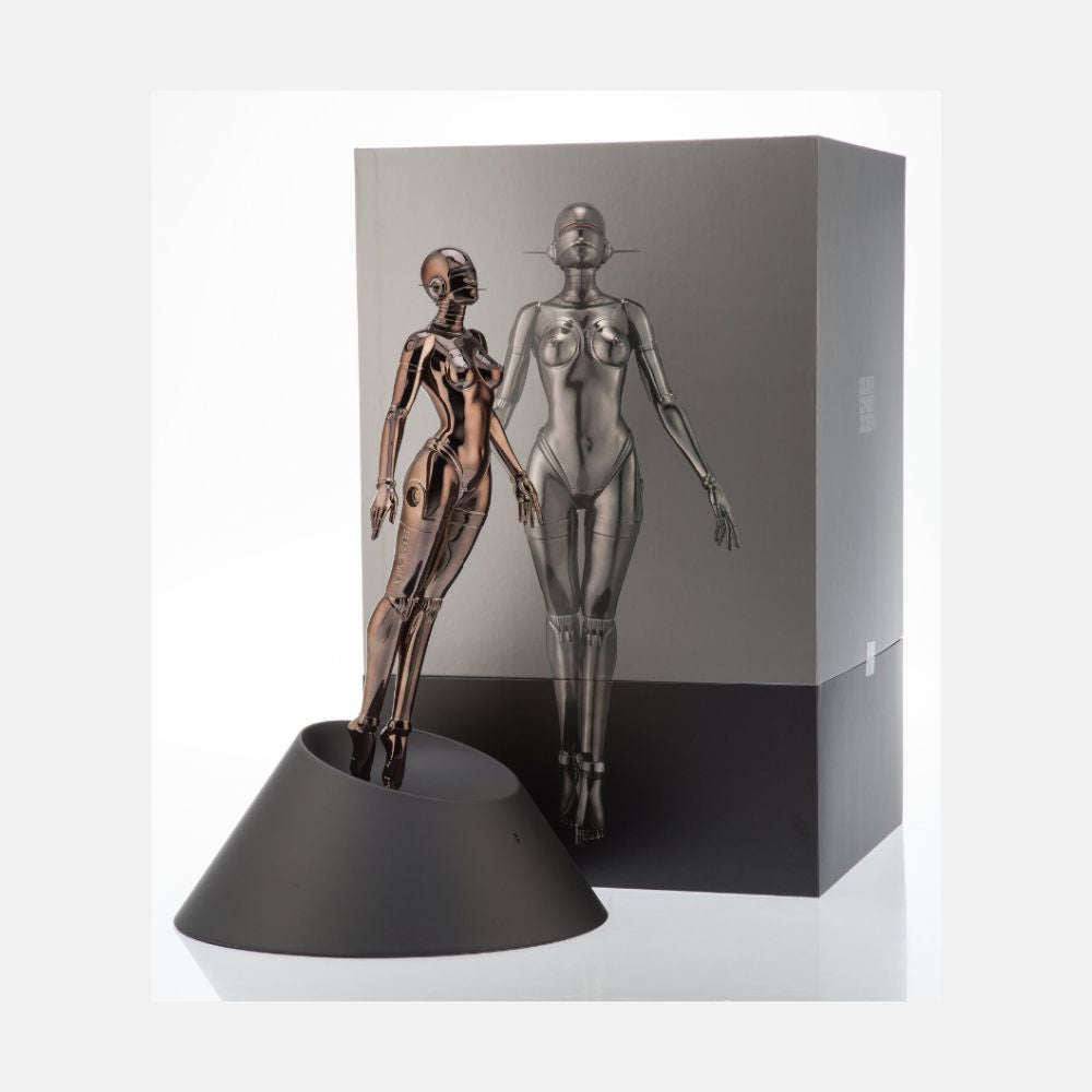 Hajime Sorayama, Sexy Robot Floating 1/4 Scale (Black), 2020 For Sale - Lougher Contemporary