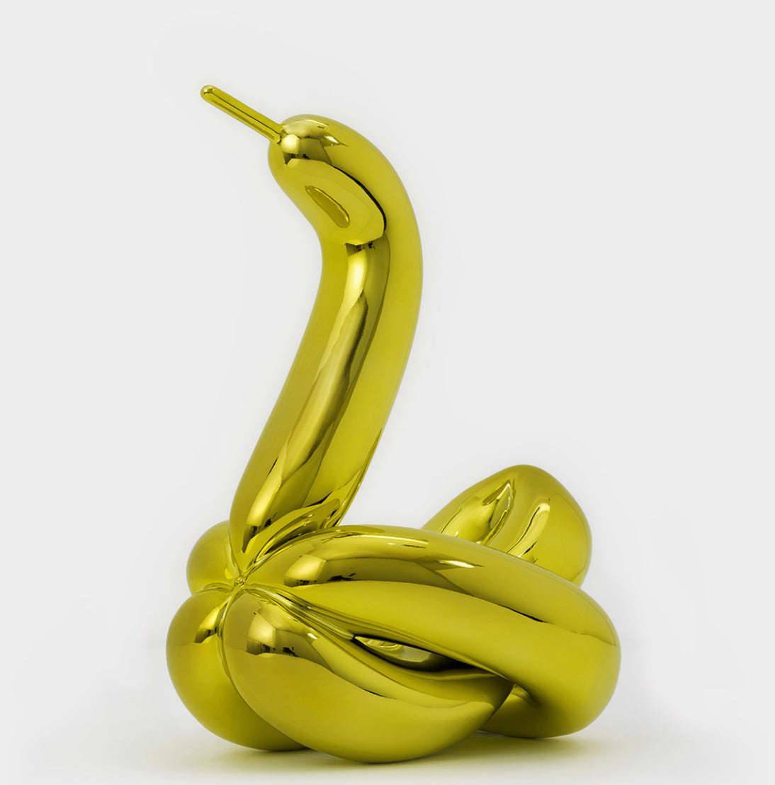 Jeff Koons, Balloon Swan (Yellow), 2017 For Sale - Lougher Contemporary