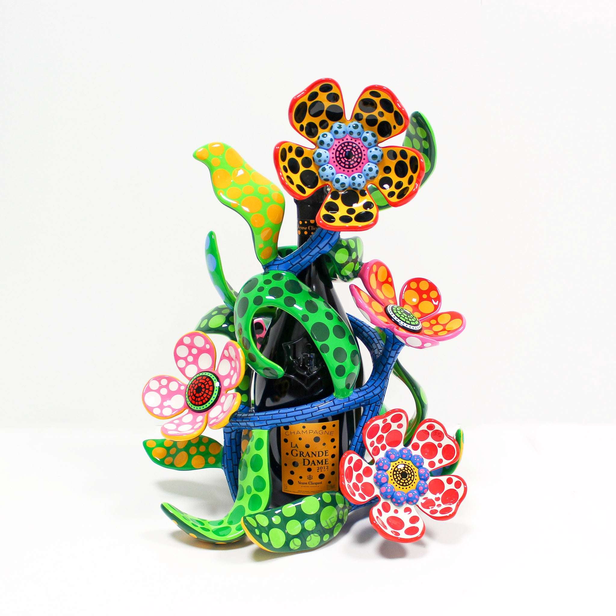 Yayoi Kusama, My Heart That Blooms in the Darkness of Night, 2020 For Sale - Lougher Contemporary