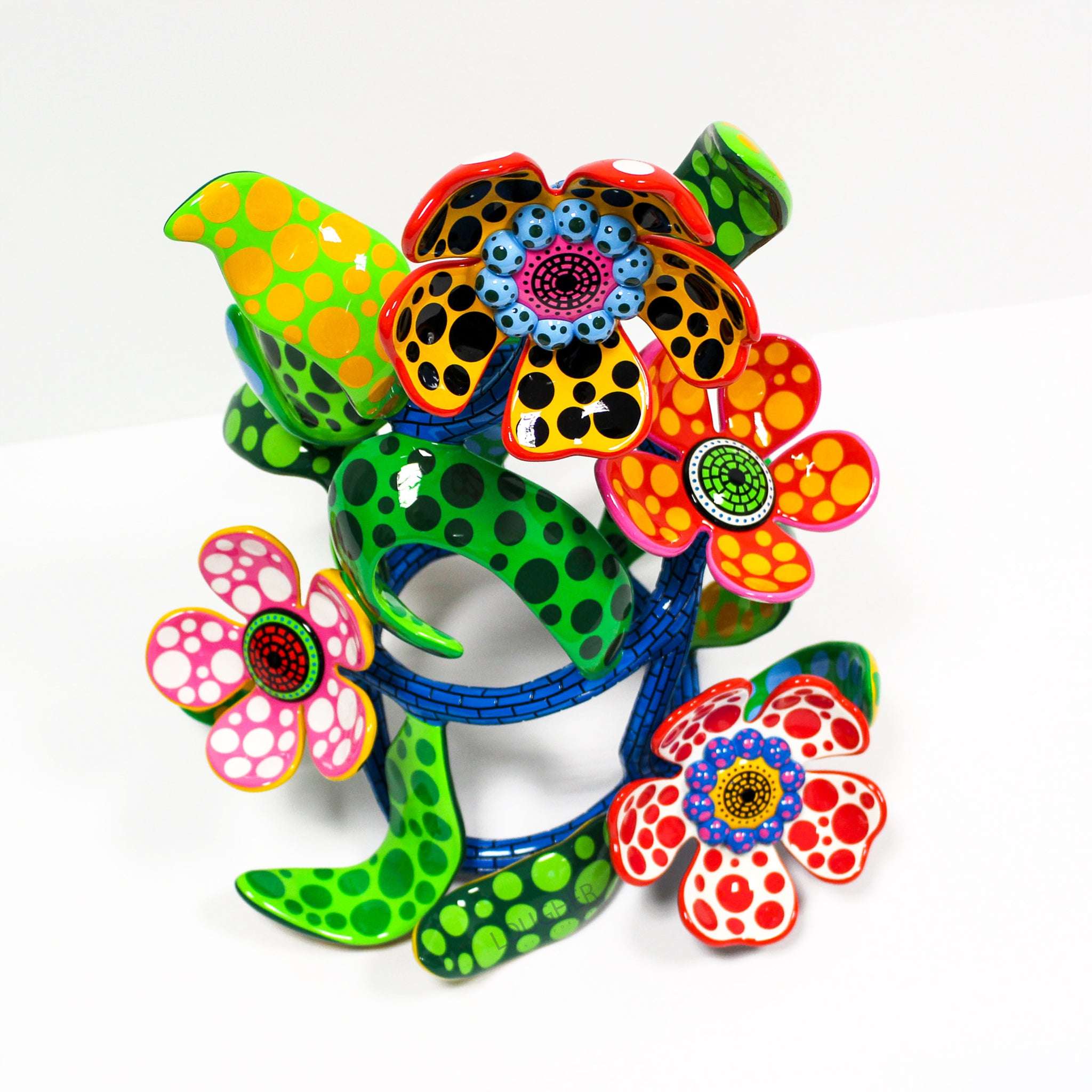 Yayoi Kusama, My Heart That Blooms in the Darkness of Night, 2020 For Sale - Lougher Contemporary