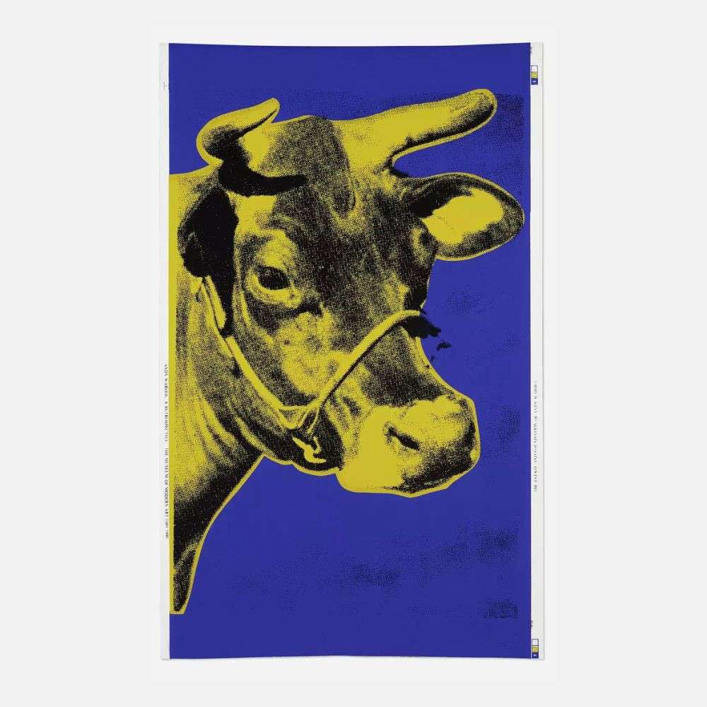 Andy Warhol, Cow (from the Andy Warhol 1989 Retrospective at The Museum of Modern Art, New York), 1989 For Sale - Lougher Contemporary