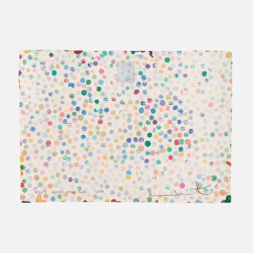 Damien Hirst, 6907. Across this hill (from The Currency), 2016 For Sale - Lougher Contemporary