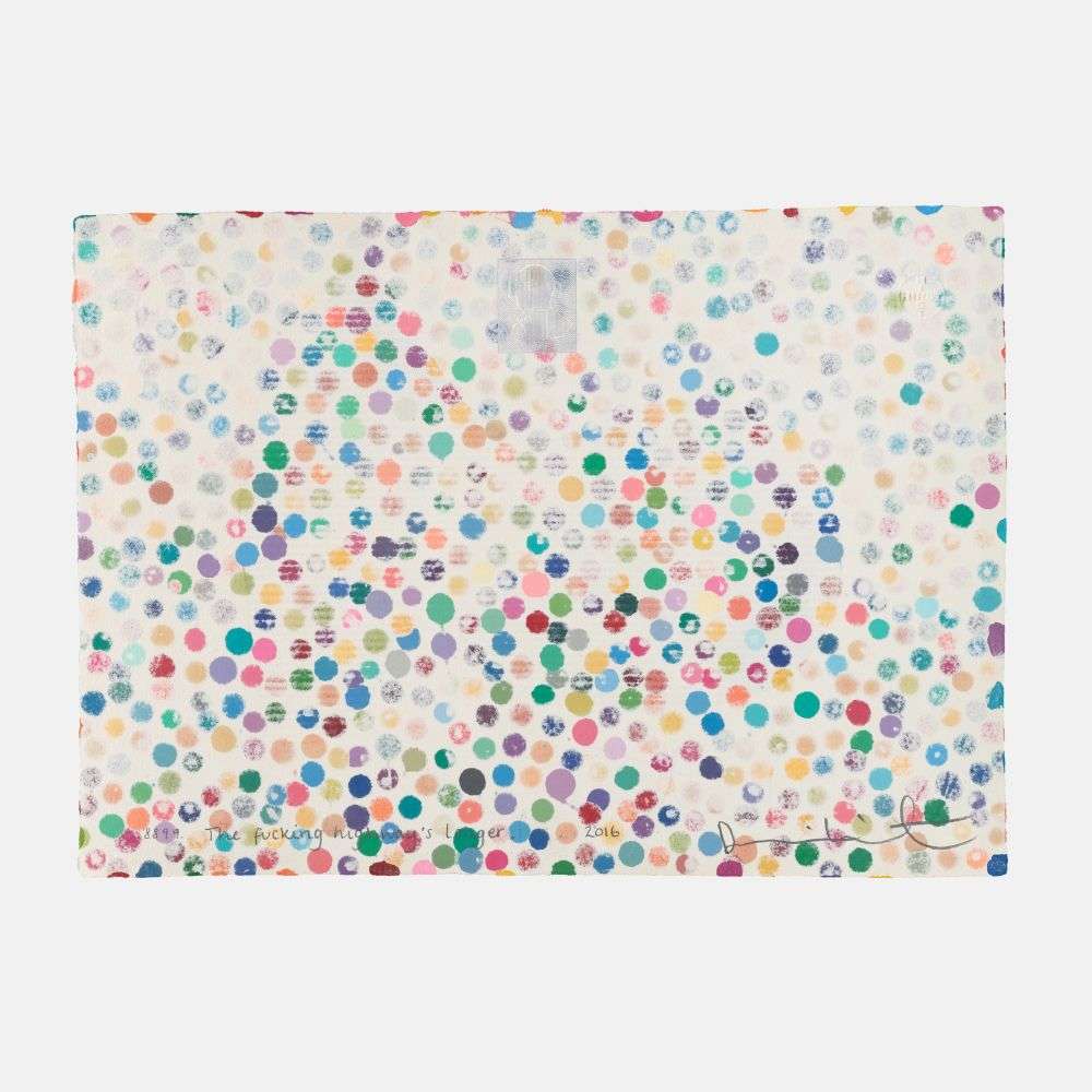 Damien Hirst, 8899. The fucking highway's longer (from The Currency), 2016 For Sale - Lougher Contemporary