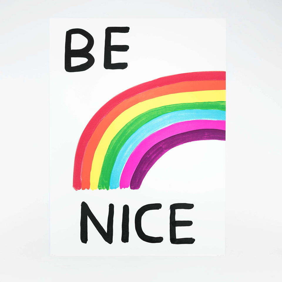 David Shrigley, Be Nice, 2017 For Sale - Lougher Contemporary