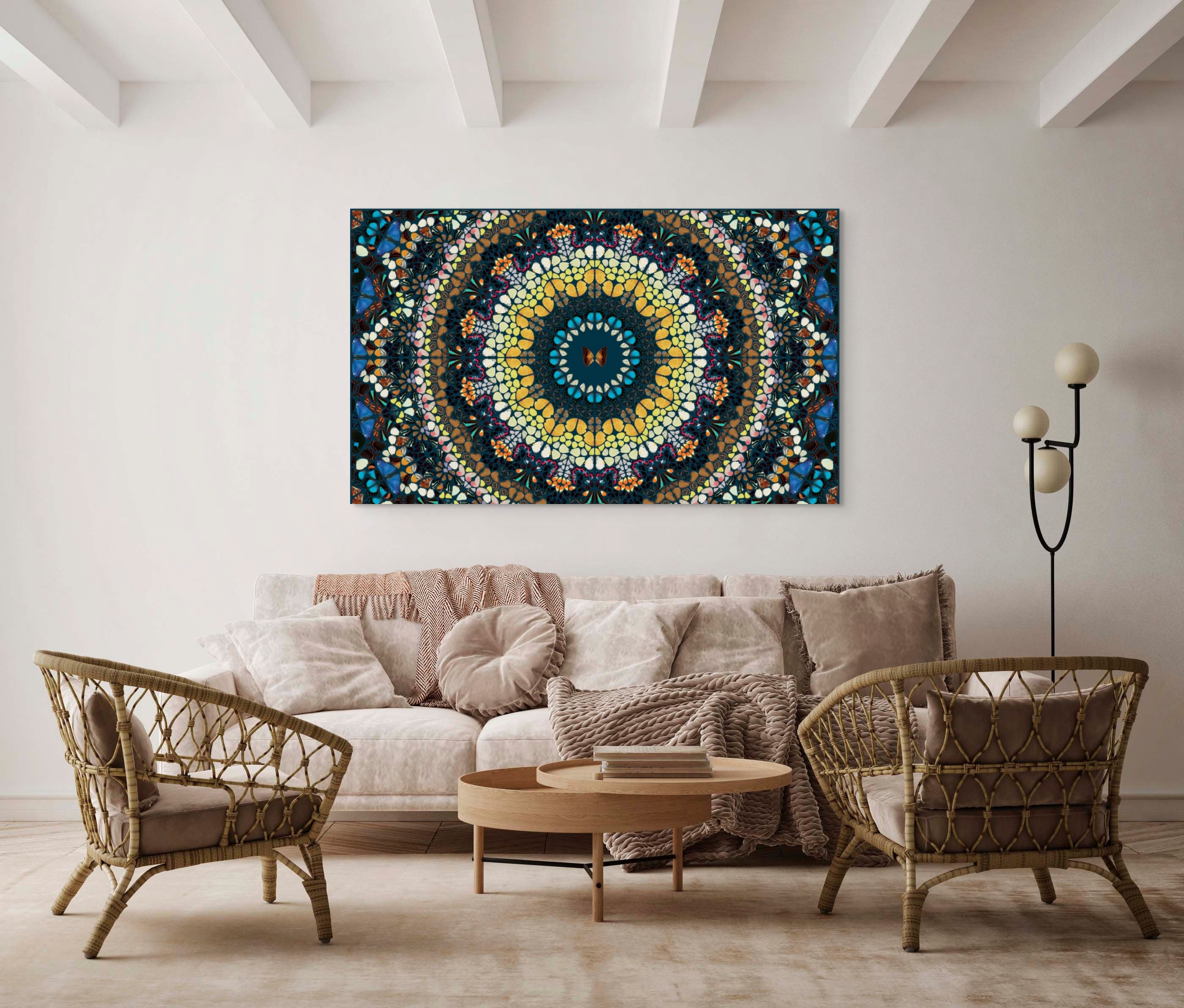 Damien Hirst, H18-3 Psychedelic (from the Kaleidoscopes), 2024 For Sale | Lougher Contemporary 