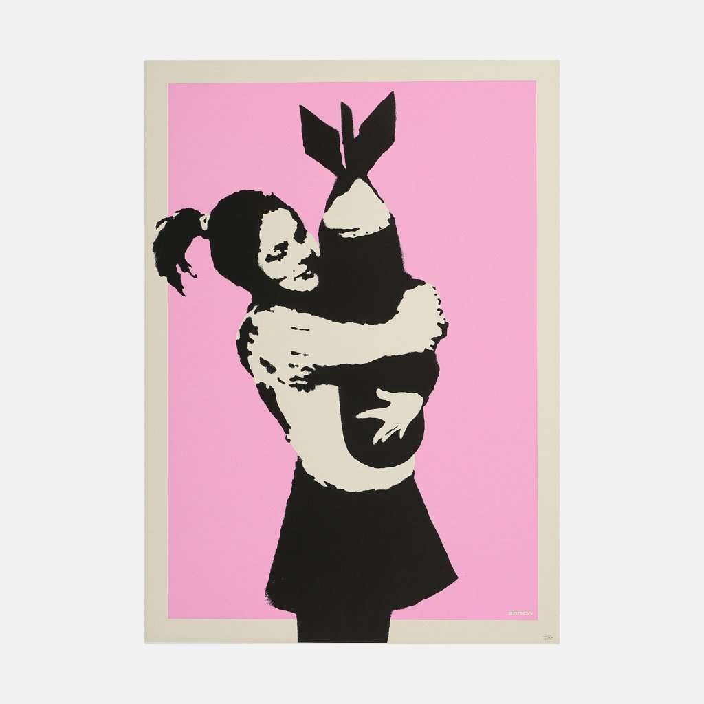 Banksy, Bomb Love (Unsigned), 2003 For Sale - Lougher Contemporary