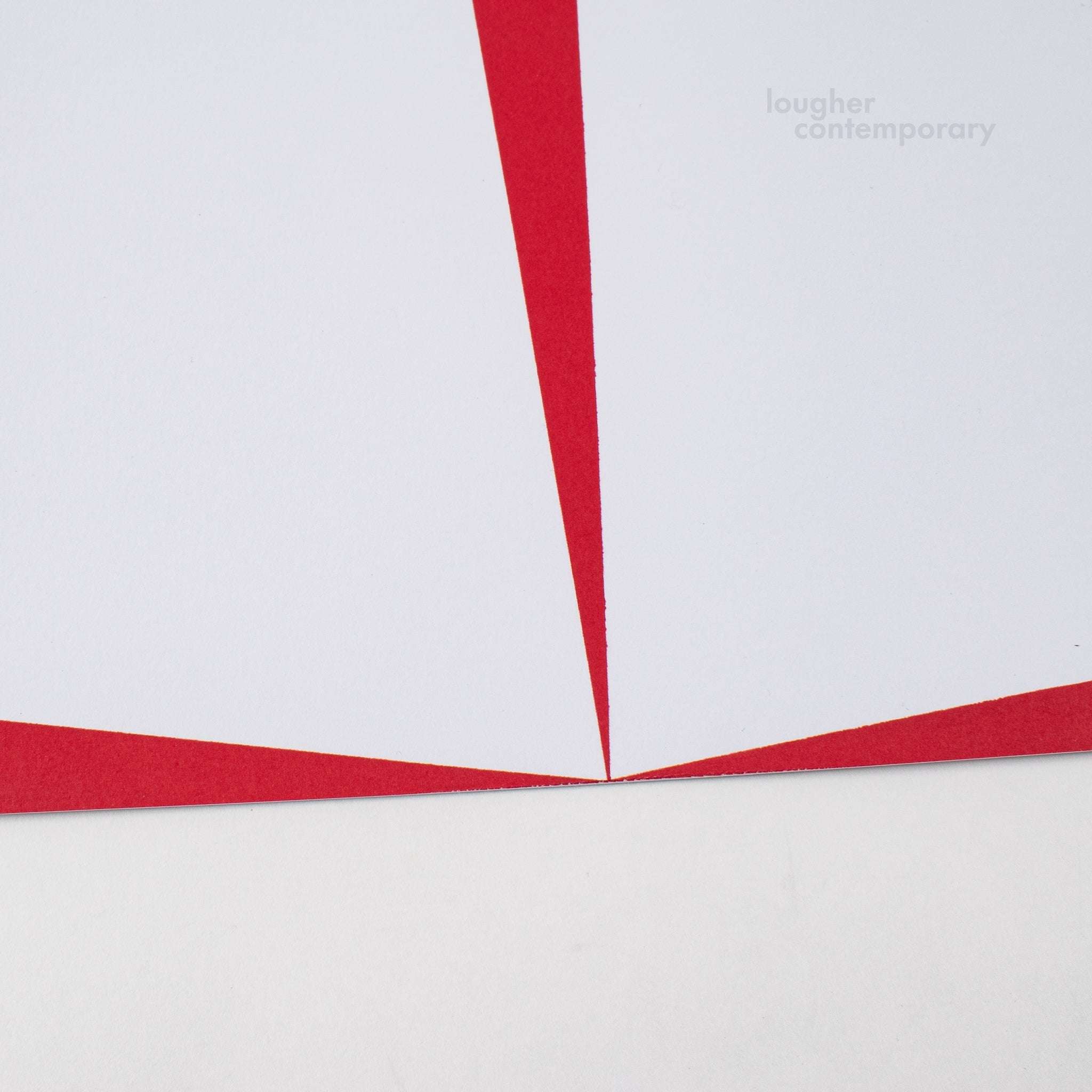 Carmen Herrera, Untitled (Red and White), 2011 For Sale - Lougher Contemporary