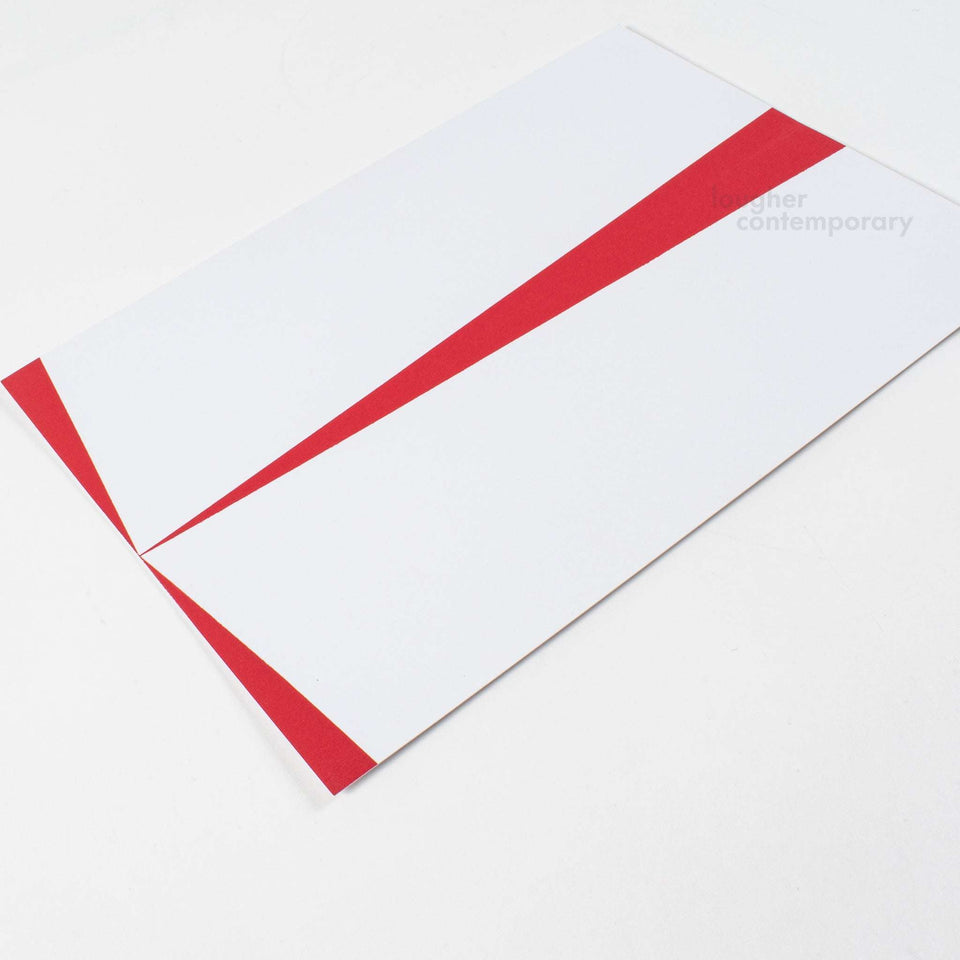 Carmen Herrera, Untitled (Red and White), 2011 For Sale - Lougher Contemporary