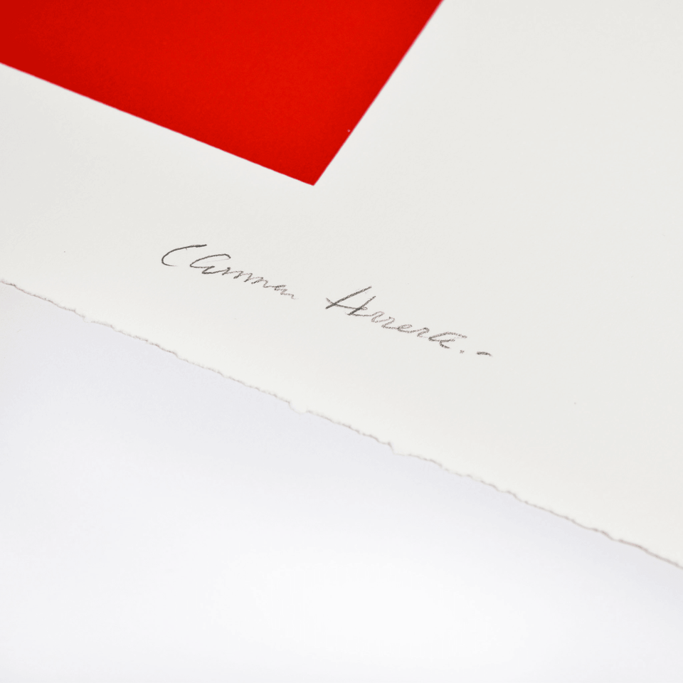 Carmen Herrera, Verde y Rojo for Studio, 2019 For Sale - Lougher Contemporary