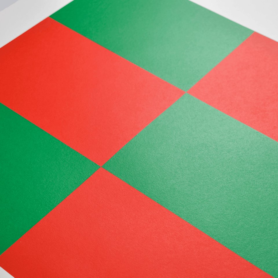 Carmen Herrera, Verde y Rojo for Studio, 2019 For Sale - Lougher Contemporary