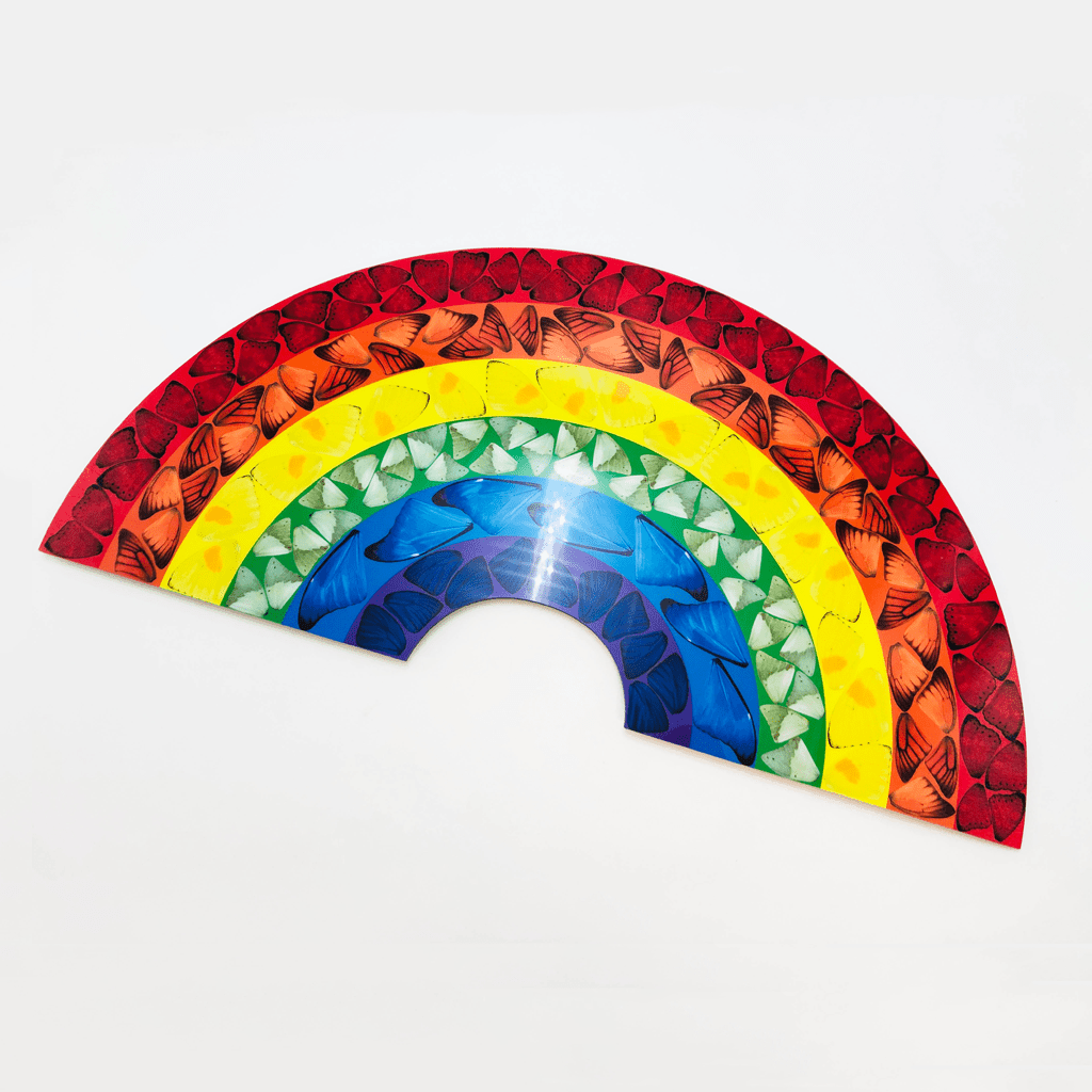 Damien Hirst, H7-2 Butterfly Rainbow (Small), 2020 For Sale - Lougher Contemporary