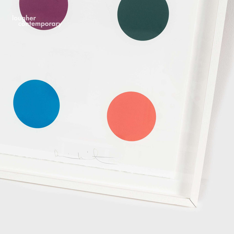 Damien Hirst, Methionine, from 12 Woodcut Spots, 2010 For Sale - Lougher Contemporary