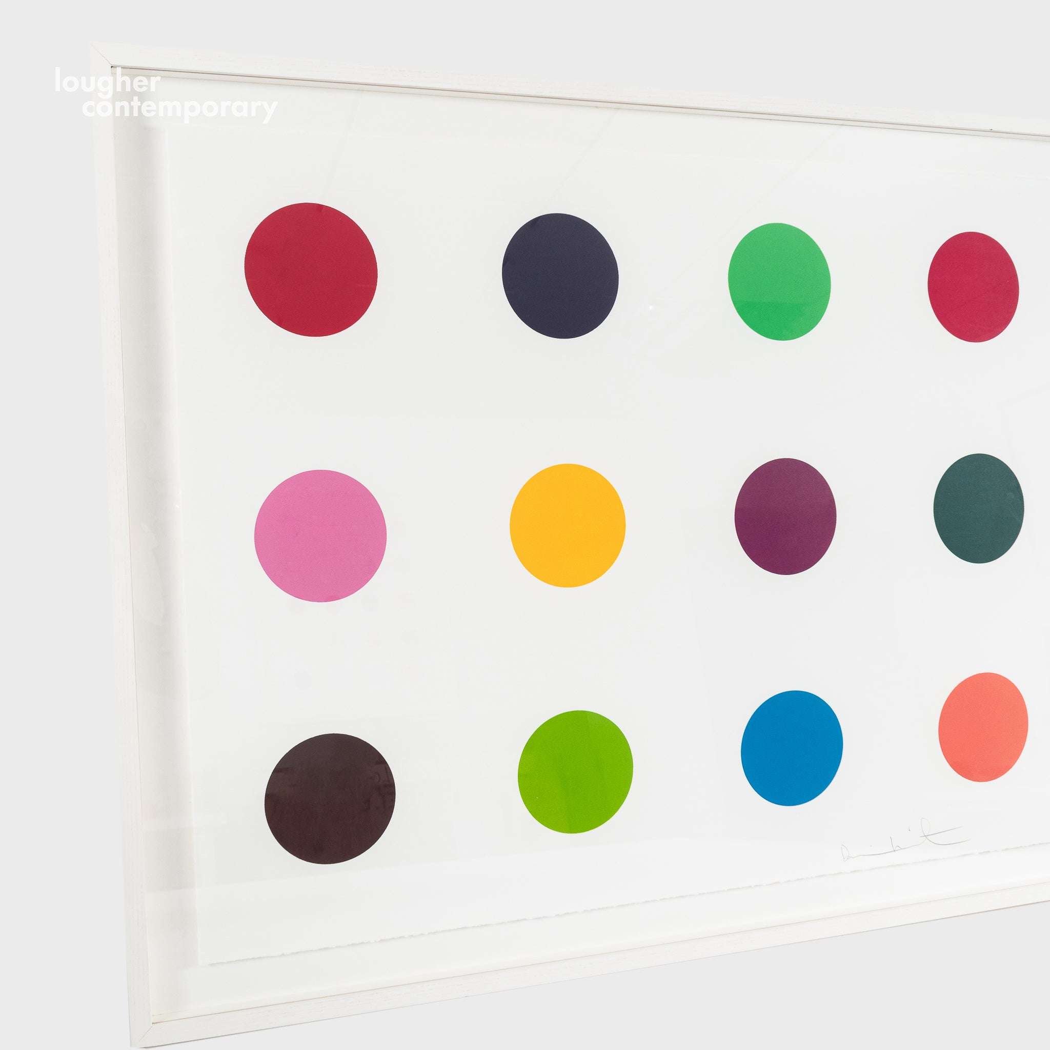 Damien Hirst, Methionine, from 12 Woodcut Spots, 2010 For Sale - Lougher Contemporary