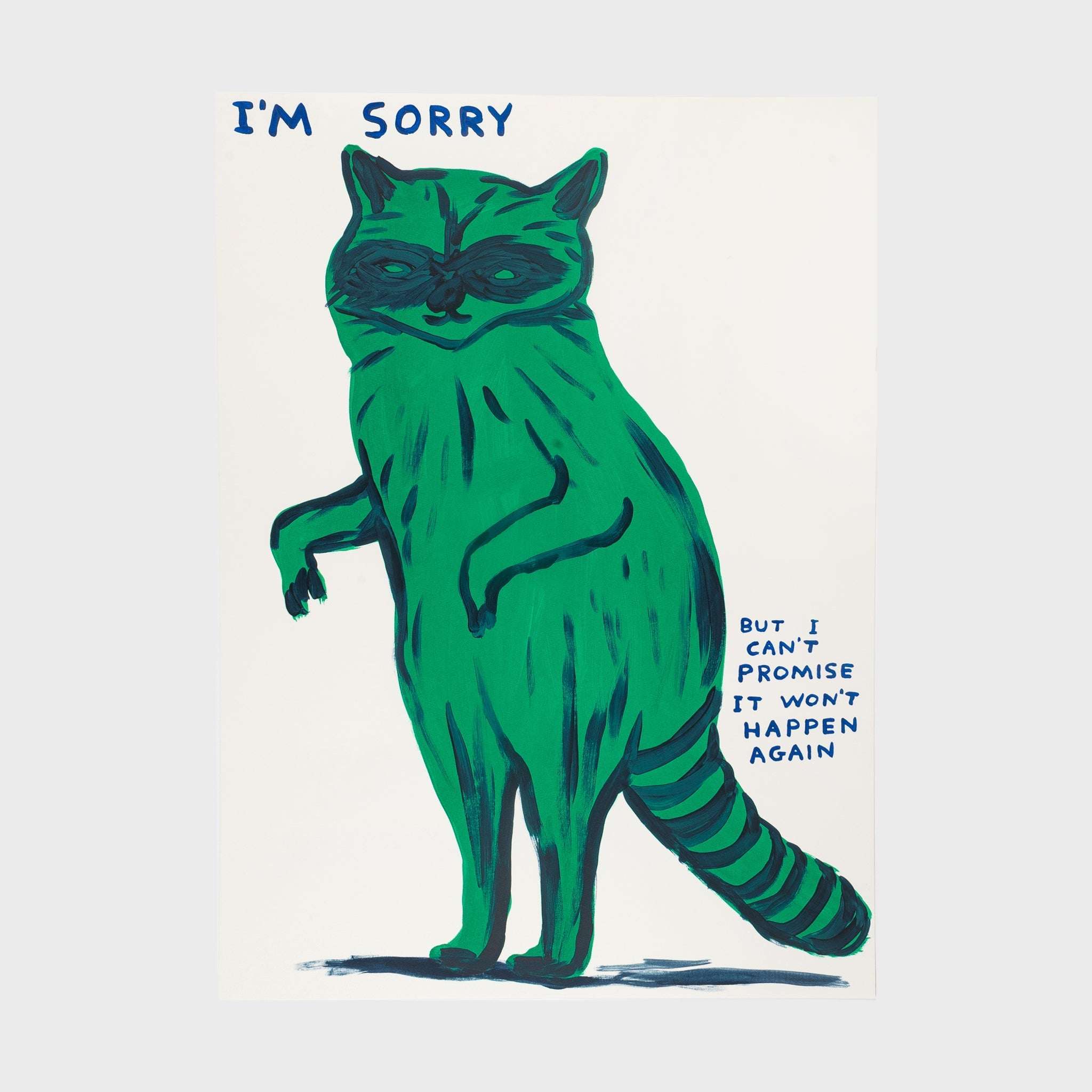 David Shrigley, I'm Sorry I Can't Promise It Won't Happen Again, 2021 For Sale - Lougher Contemporary