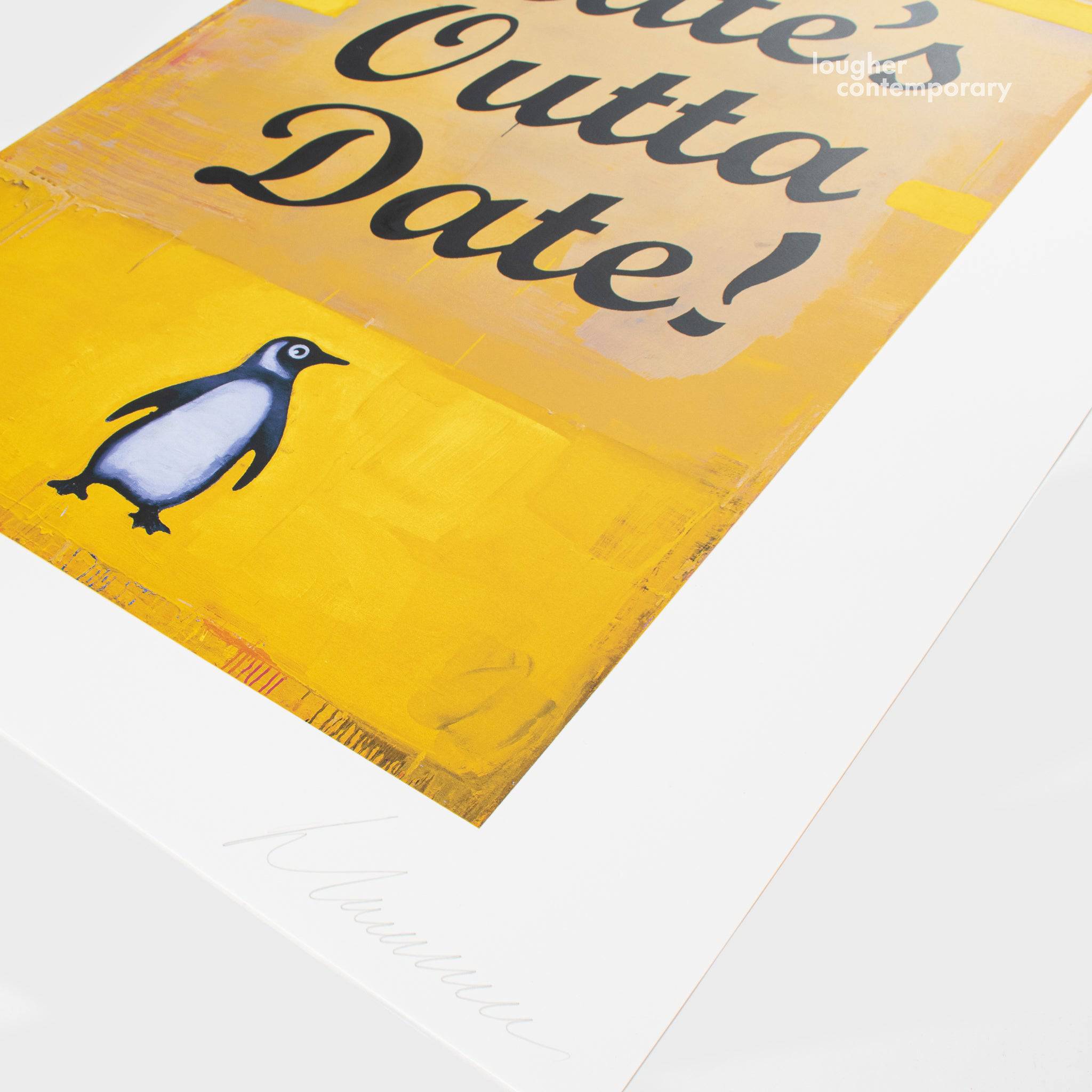 Harland Miller, Hate's Outta Date (Yellow), 2022 For Sale - Lougher Contemporary