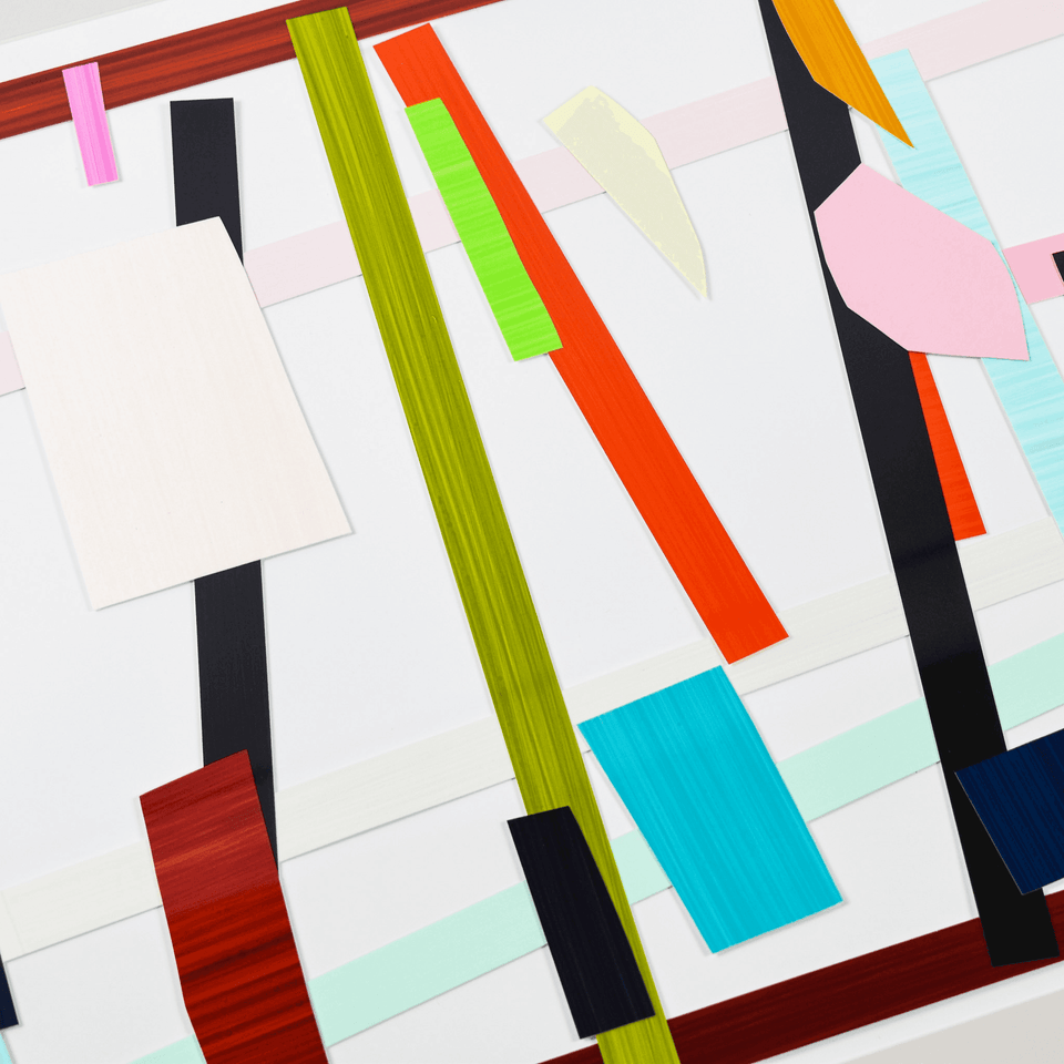 Imi Knoebel, Gartenbild 9 (Garden Image 9), 2008/15 For Sale - Lougher Contemporary