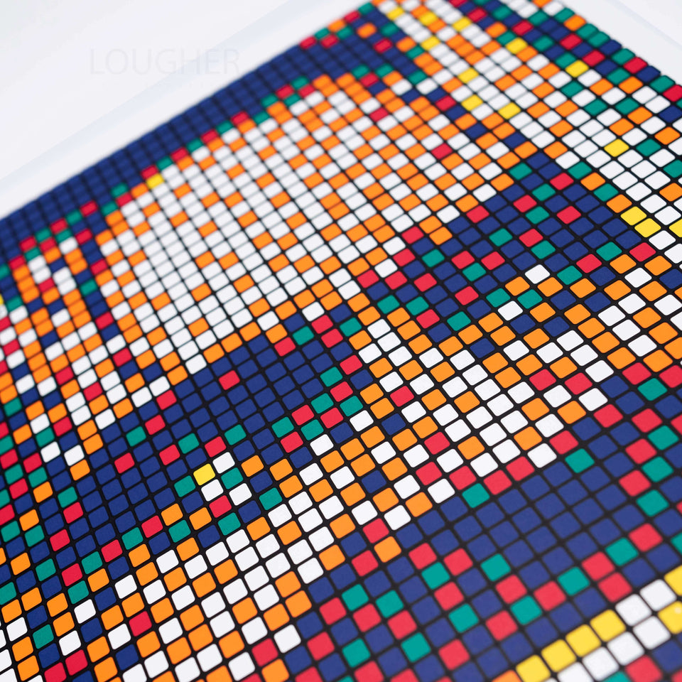 Invader, Rubik Kubrick II - The Shining (Jack), 2007 For Sale - Lougher Contemporary