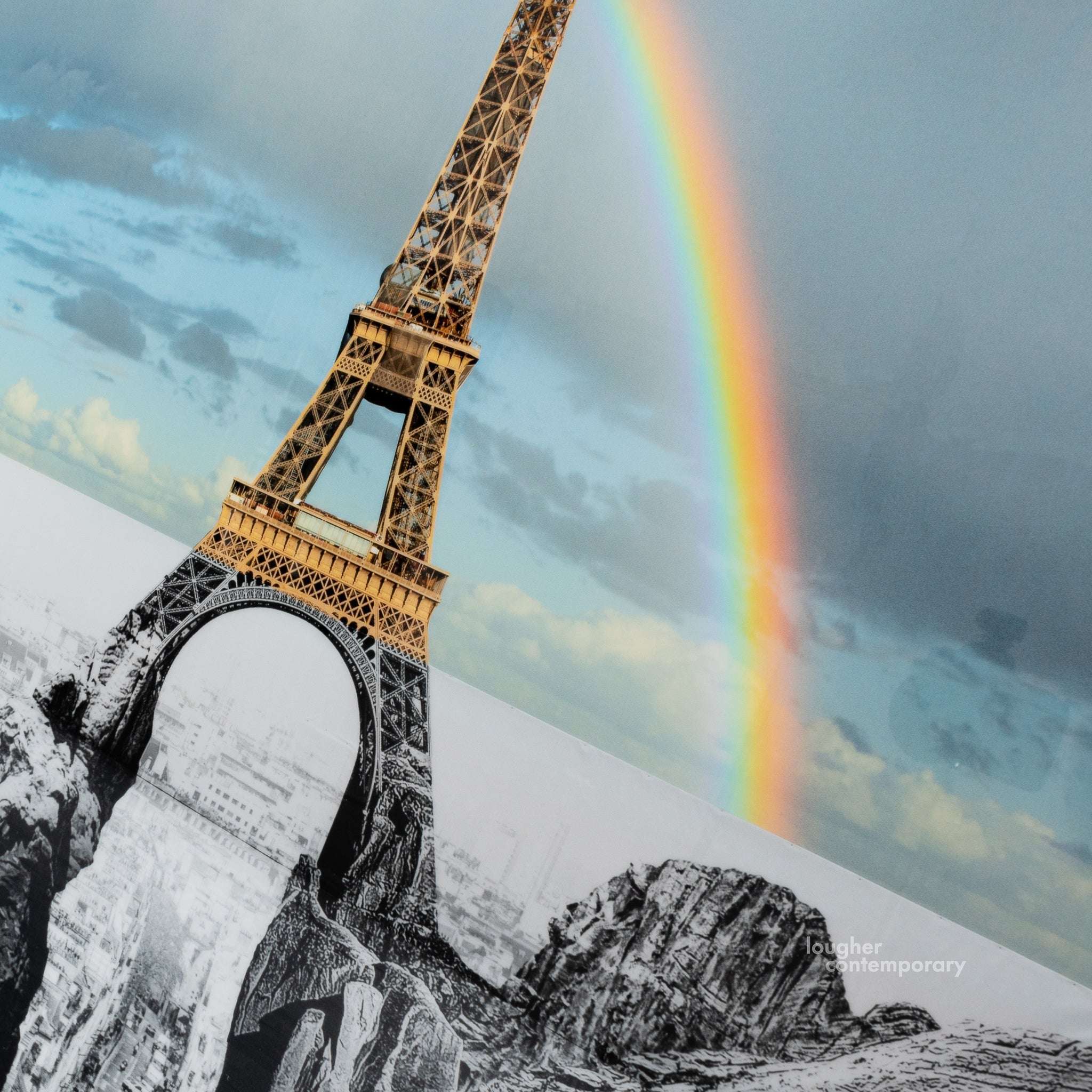 JR, Trompe l'oeil, Les Falaises du Trocadéro, 21 mai 2021, 20h03, Paris, France, 2021, 2021 For Sale - Lougher Contemporary