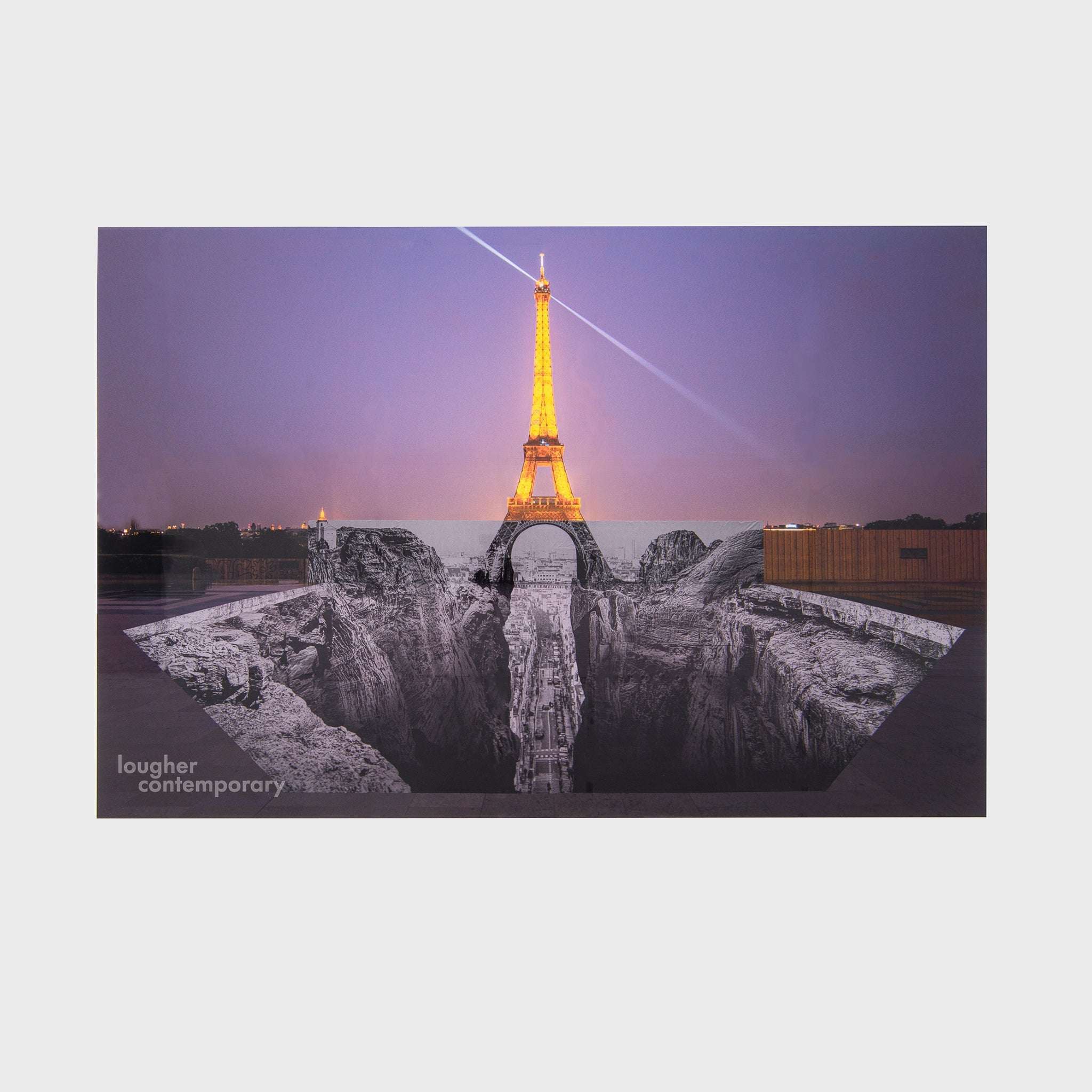 JR, Trompe l'oeil, Les Falaises du Trocadéro, 25 mai 2021, 22h18, Paris, France, 2021, 2021 For Sale - Lougher Contemporary