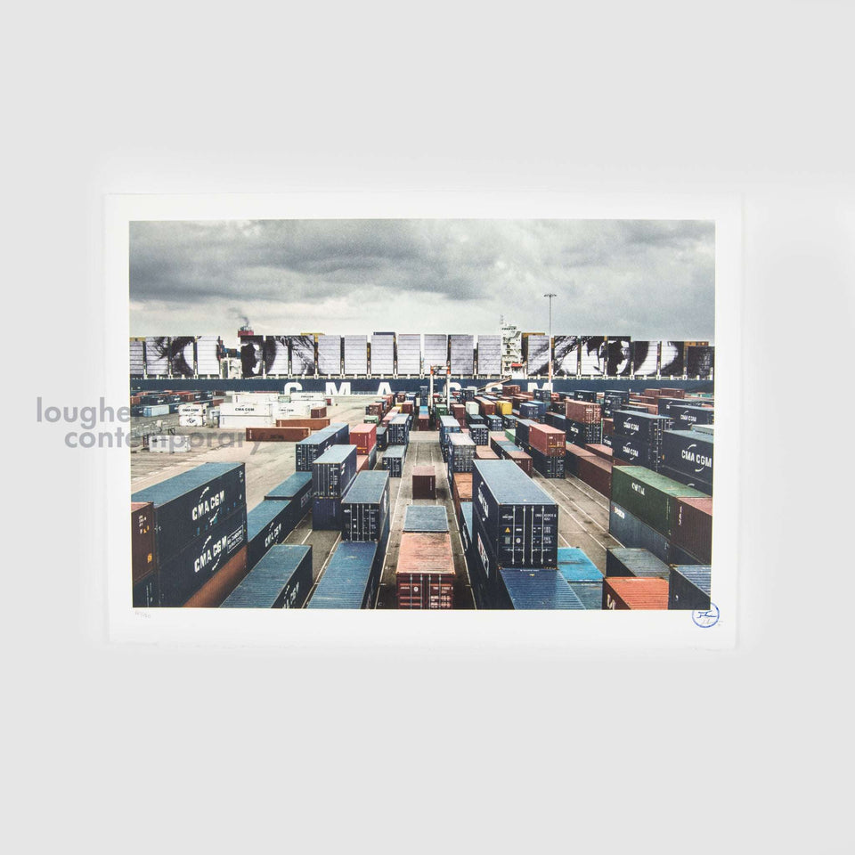 JR, Women Are Heroes, Elizabeth Kamanga, Le Havre, France, 2014, 2017 For Sale - Lougher Contemporary