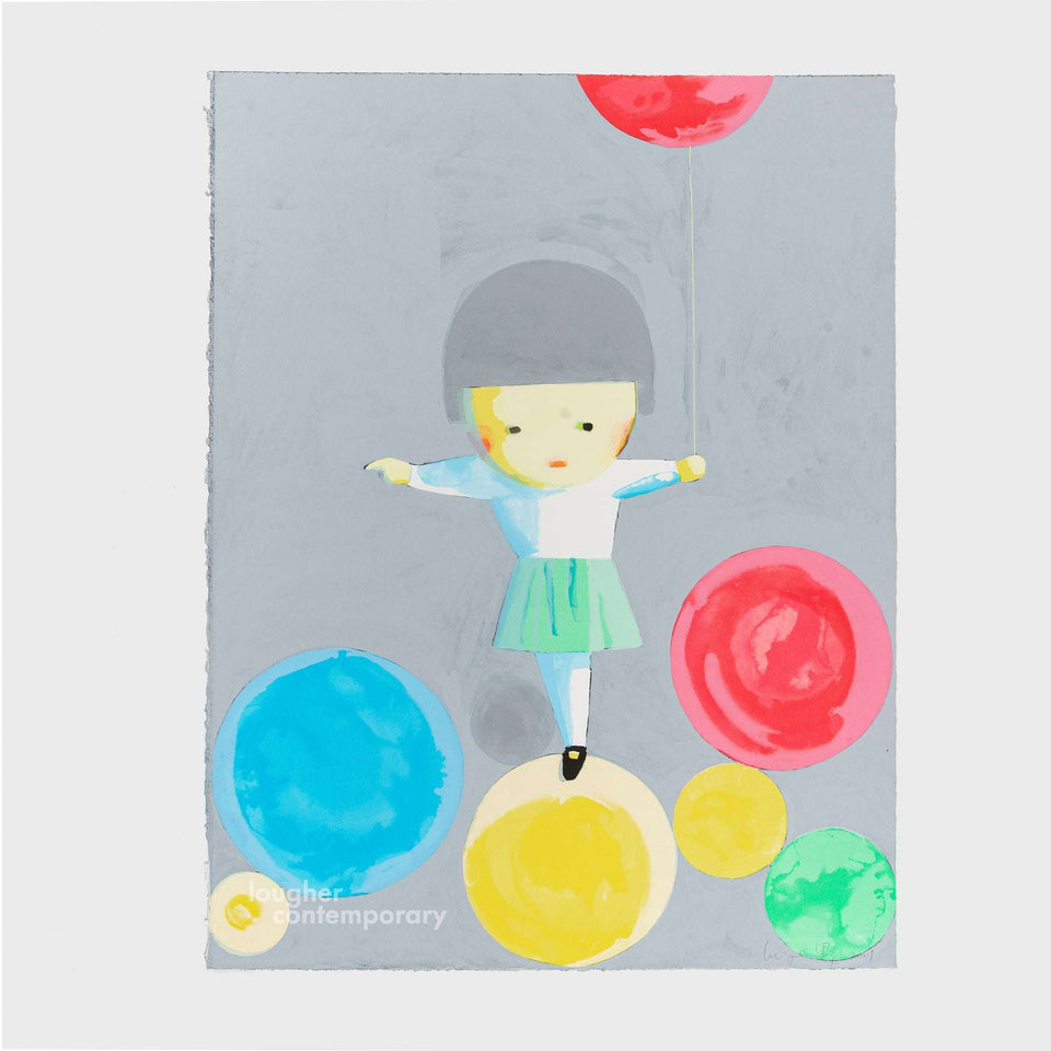 Liu Ye, Little Girl With Balloons, 2001 For Sale - Lougher Contemporary