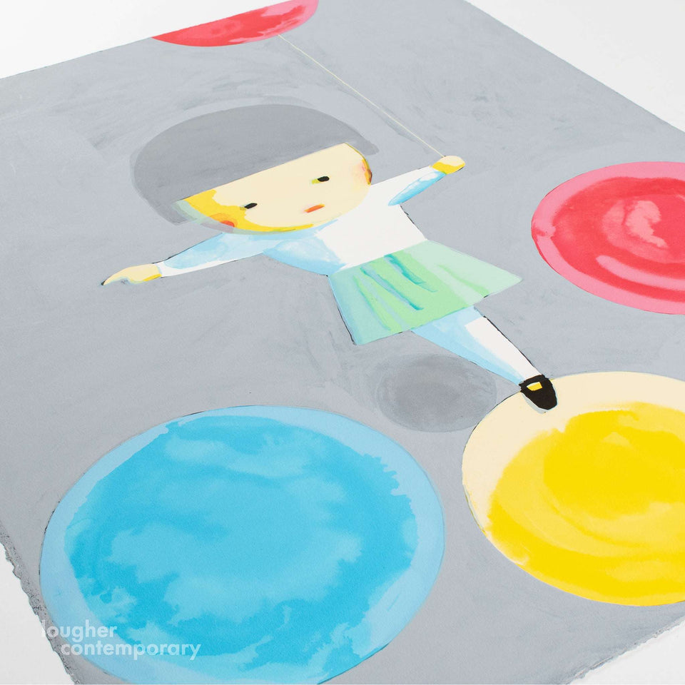 Liu Ye, Little Girl With Balloons, 2001 For Sale - Lougher Contemporary