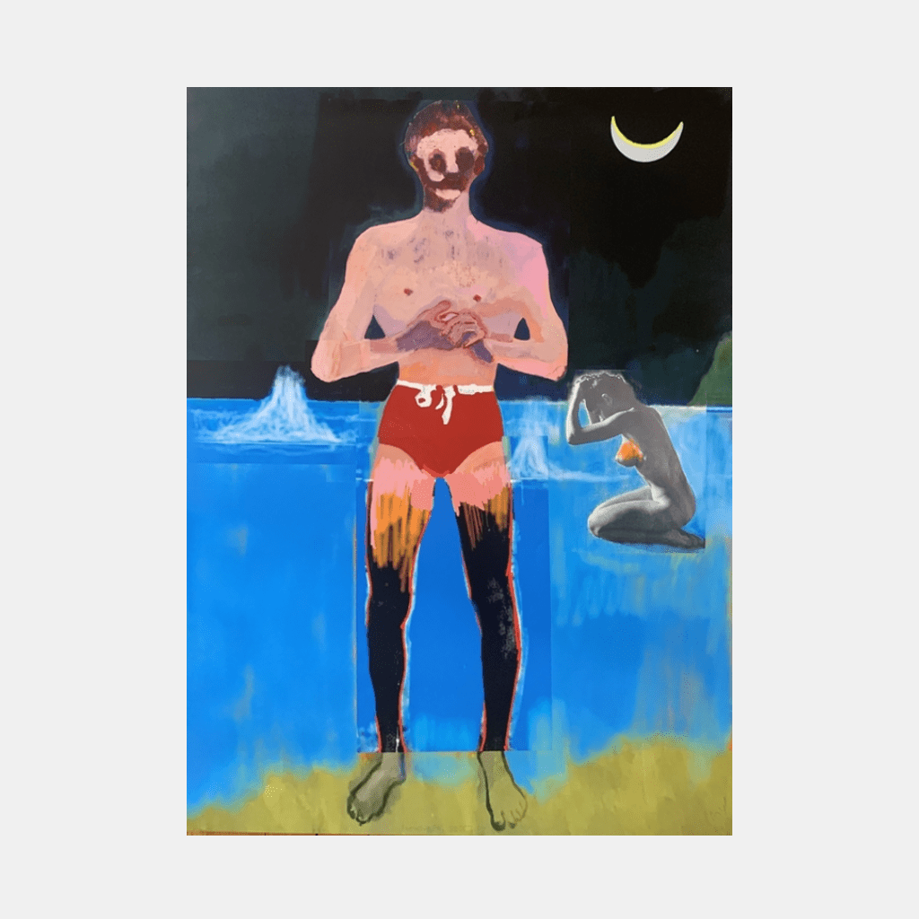 Peter Doig, Bather for Secession, 2020 For Sale - Lougher Contemporary
