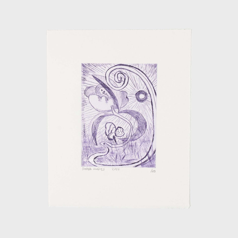 Shara Hughes,	Night Opening, 2022 For Sale - Lougher Contemporary