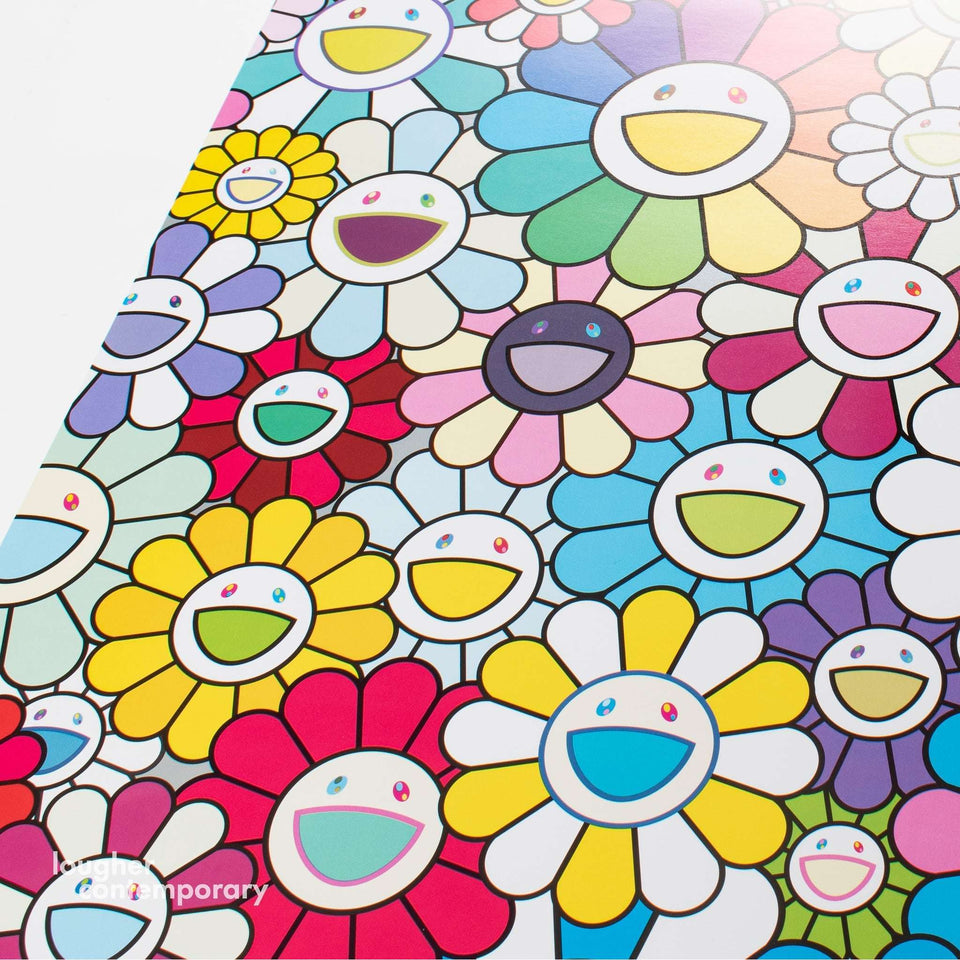 Takashi Murakami, A Field of Flowers Seen from the Stairs to Heaven, 2019 For Sale - Lougher Contemporary