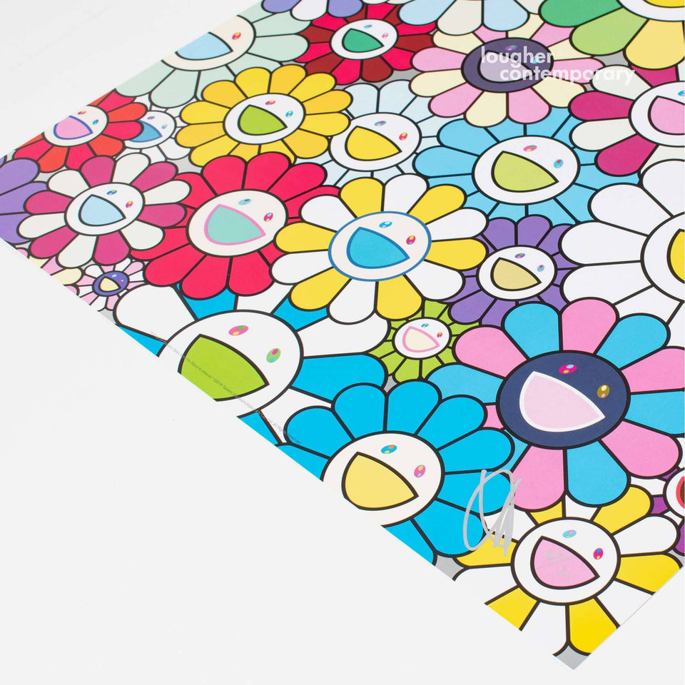 Takashi Murakami, A Field of Flowers Seen from the Stairs to Heaven, 2019 For Sale - Lougher Contemporary