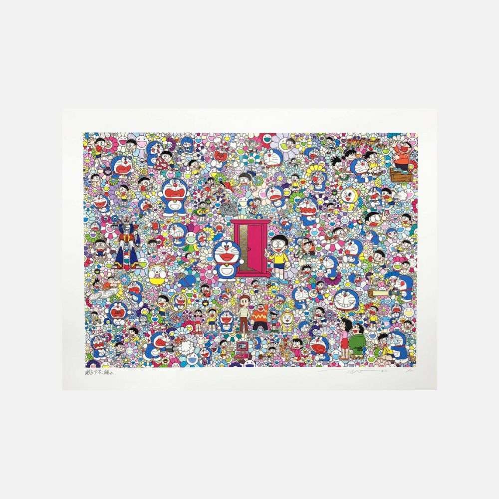 Takashi Murakami, Anywhere Door (Dokodemo Door): Life From Here On, 2022 For Sale - Lougher Contemporary