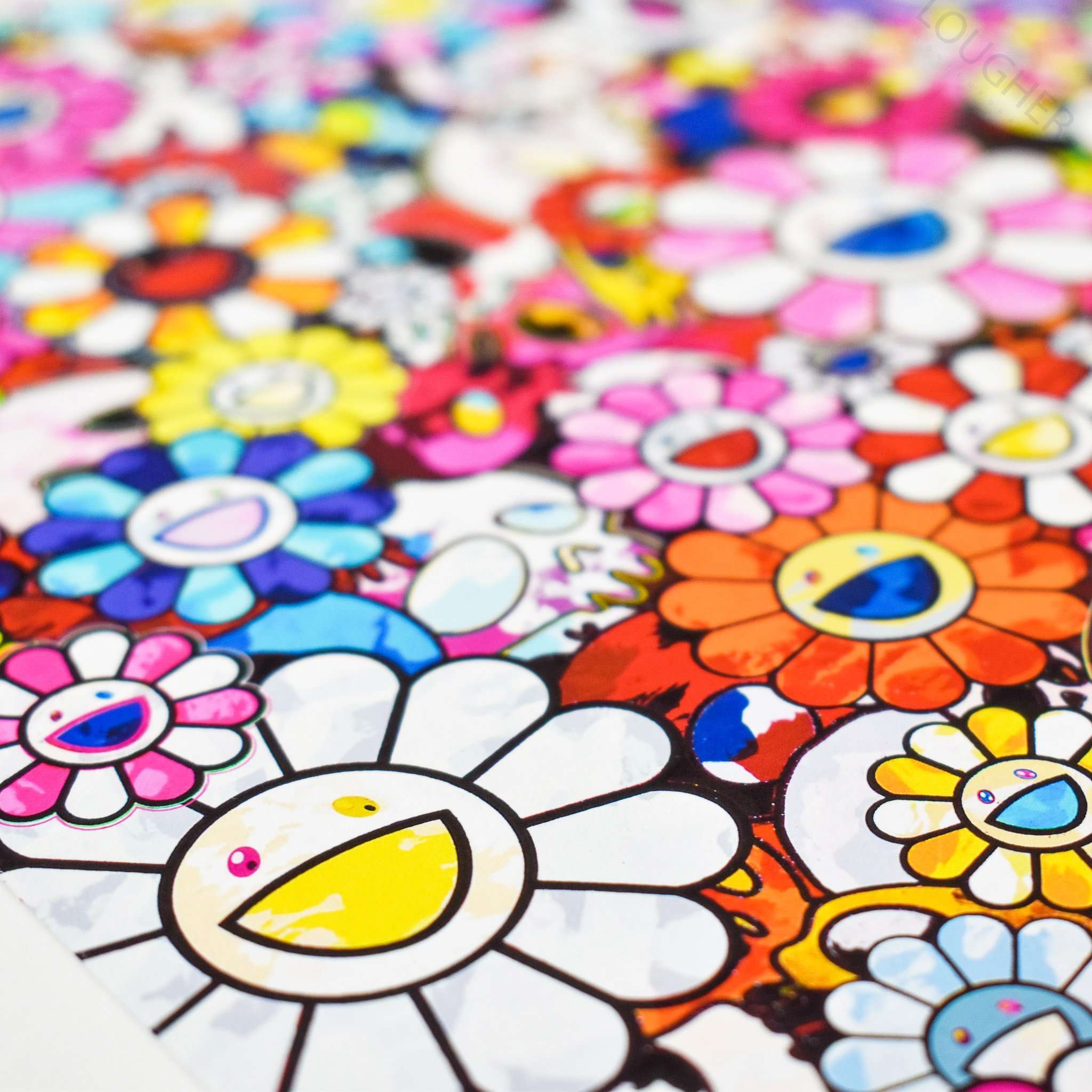 Takashi Murakami, Dazzling Circus: Embrace Peace and Darkness within Thy Heart, 2020 For Sale - Lougher Contemporary