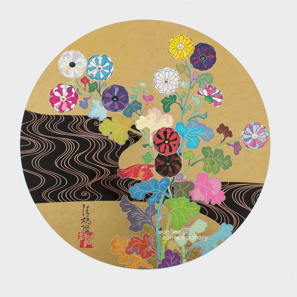 Takashi Murakami, Kōrin: The Golden River, 2022 For Sale - Lougher Contemporary