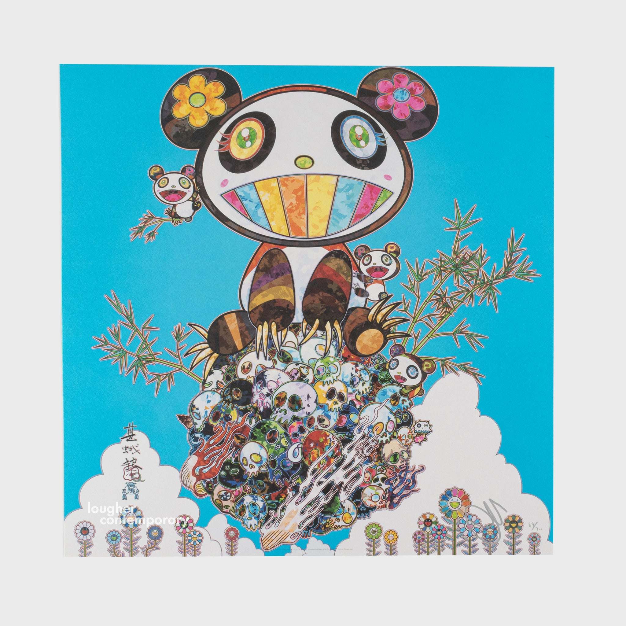 Takashi Murakami, Panda Family - Happiness, 2014 For Sale - Lougher Contemporary