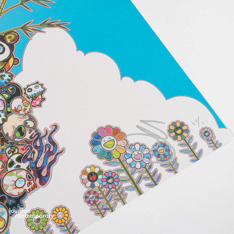 Takashi Murakami's Panda Family Happiness Print - Hype Museum