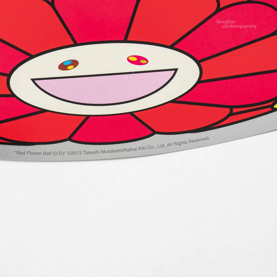 Takashi Murakami, Red Flower Ball, 2013 For Sale - Lougher Contemporary