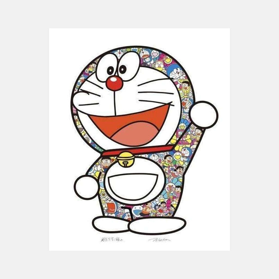 Takashi Murakami x Doraemon, Doraemon: Here We Go!, 2020 For Sale - Lougher Contemporary