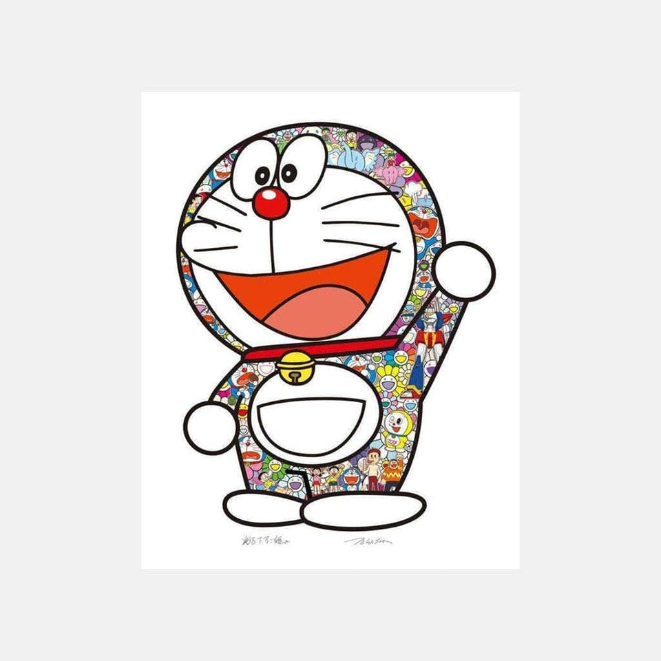 Takashi Murakami x Doraemon, Doraemon: Hip Hip Hurrah!, 2020 For Sale - Lougher Contemporary