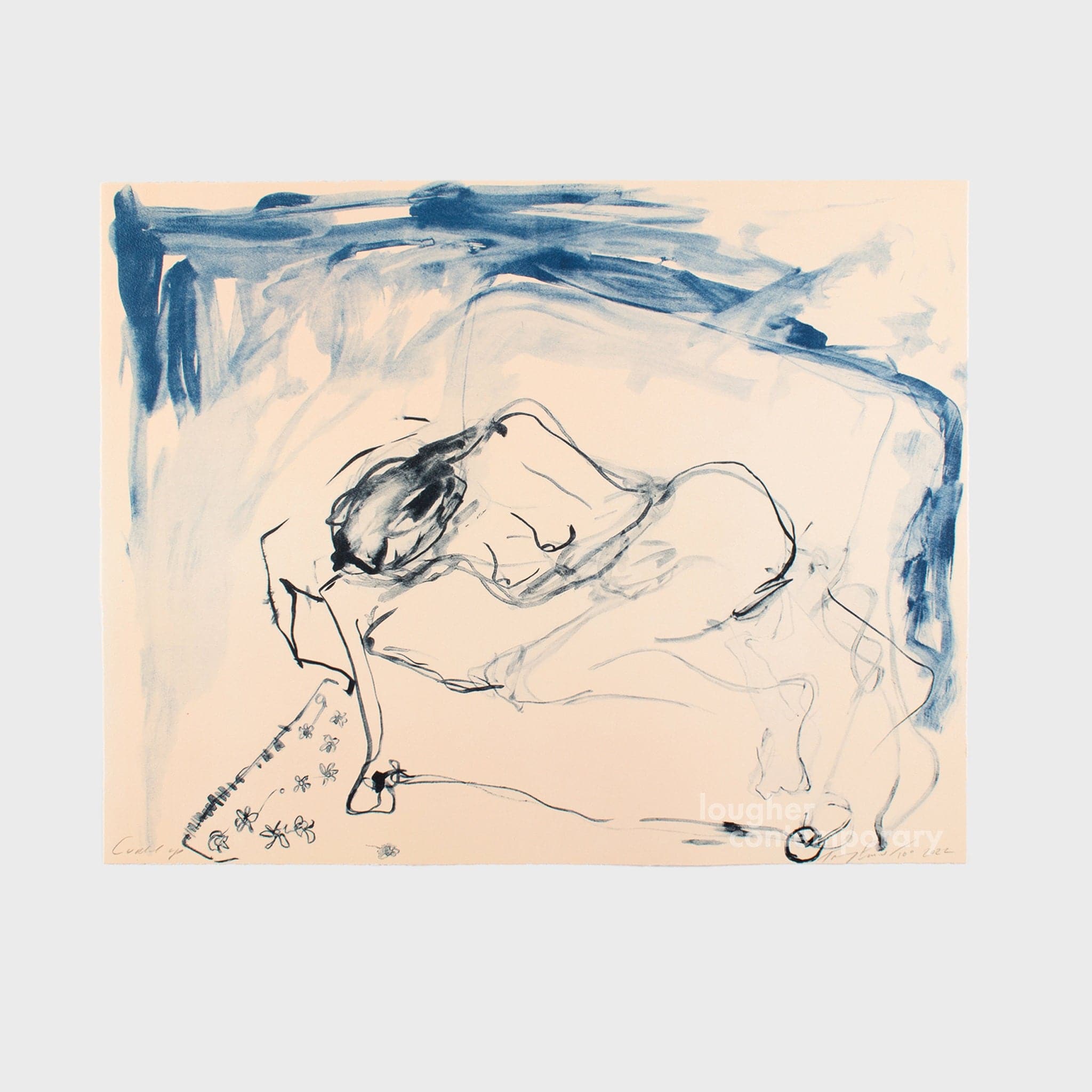 Tracey Emin, Curled Up, 2022 For Sale - Lougher Contemporary