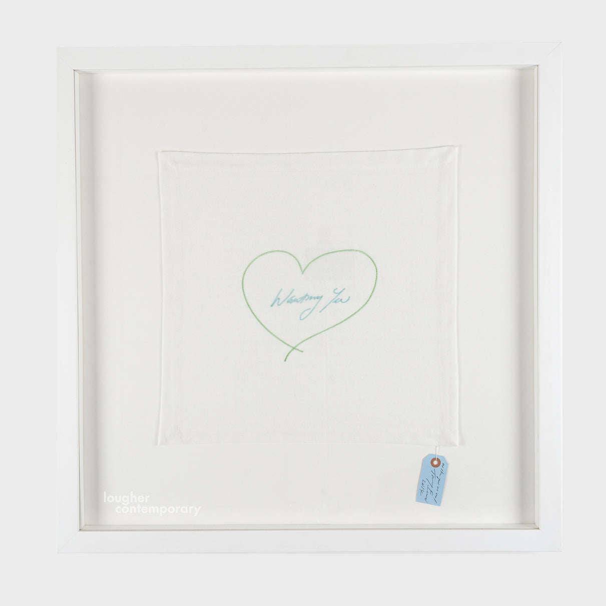 Tracey Emin, Wanting You (Green and Blue), 2014 For Sale - Lougher Contemporary