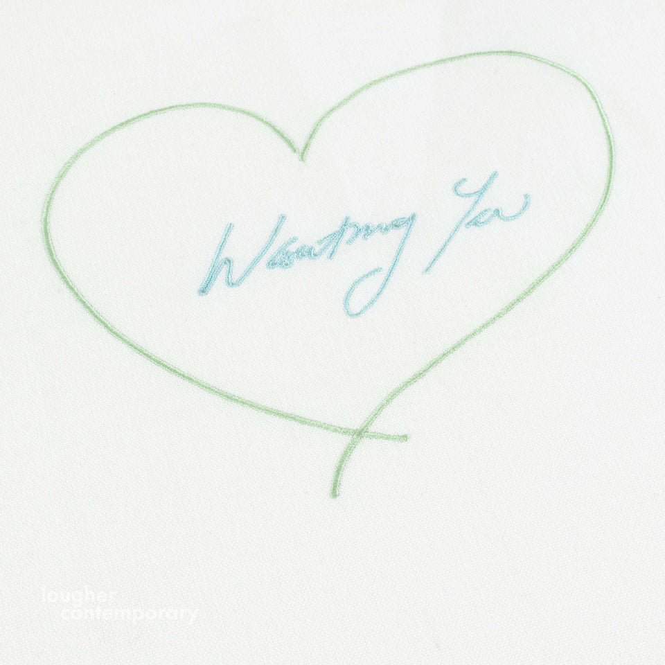 Tracey Emin, Wanting You (Green and Blue), 2014 For Sale - Lougher Contemporary