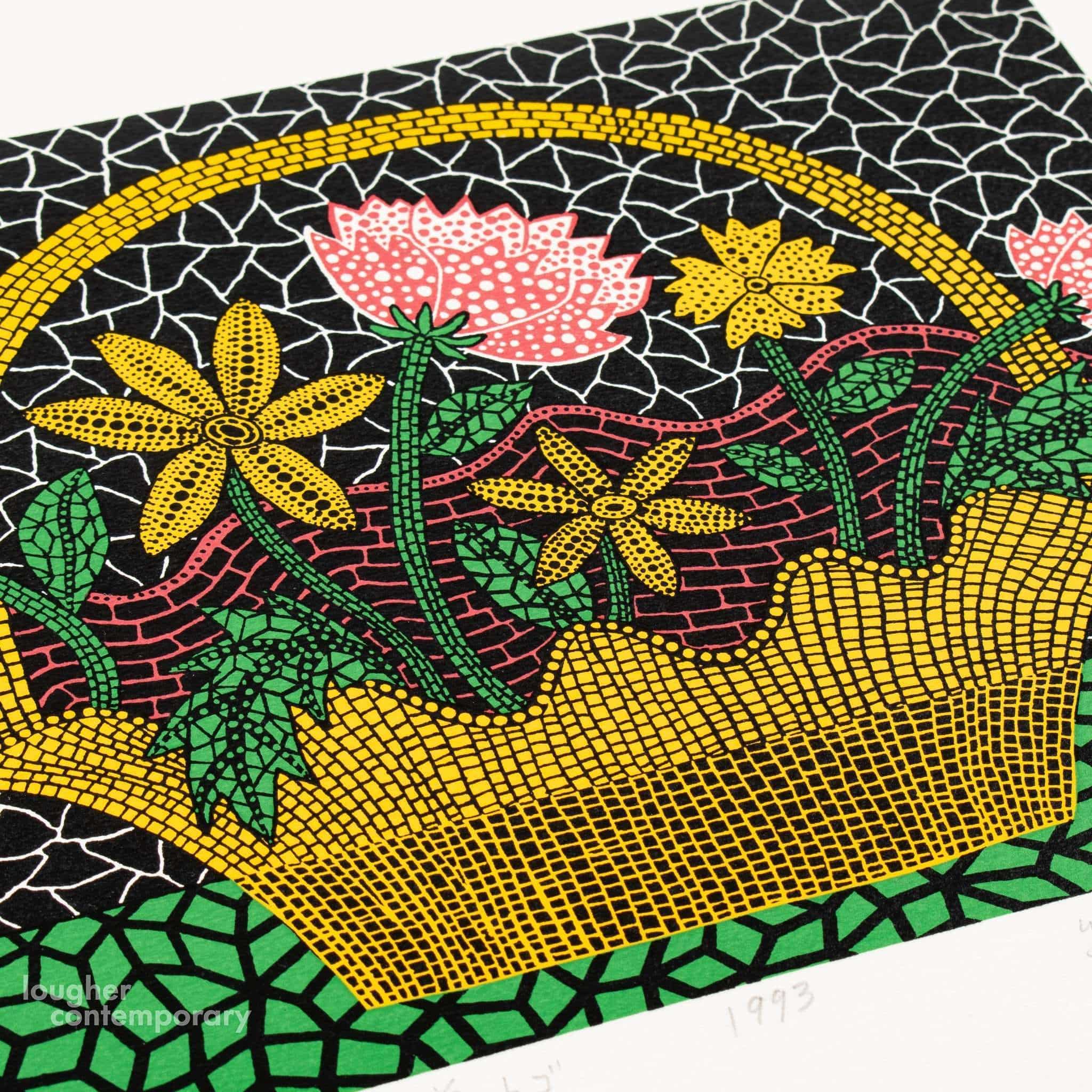 Yayoi Kusama, Flower Basket, 1993 For Sale - Lougher Contemporary