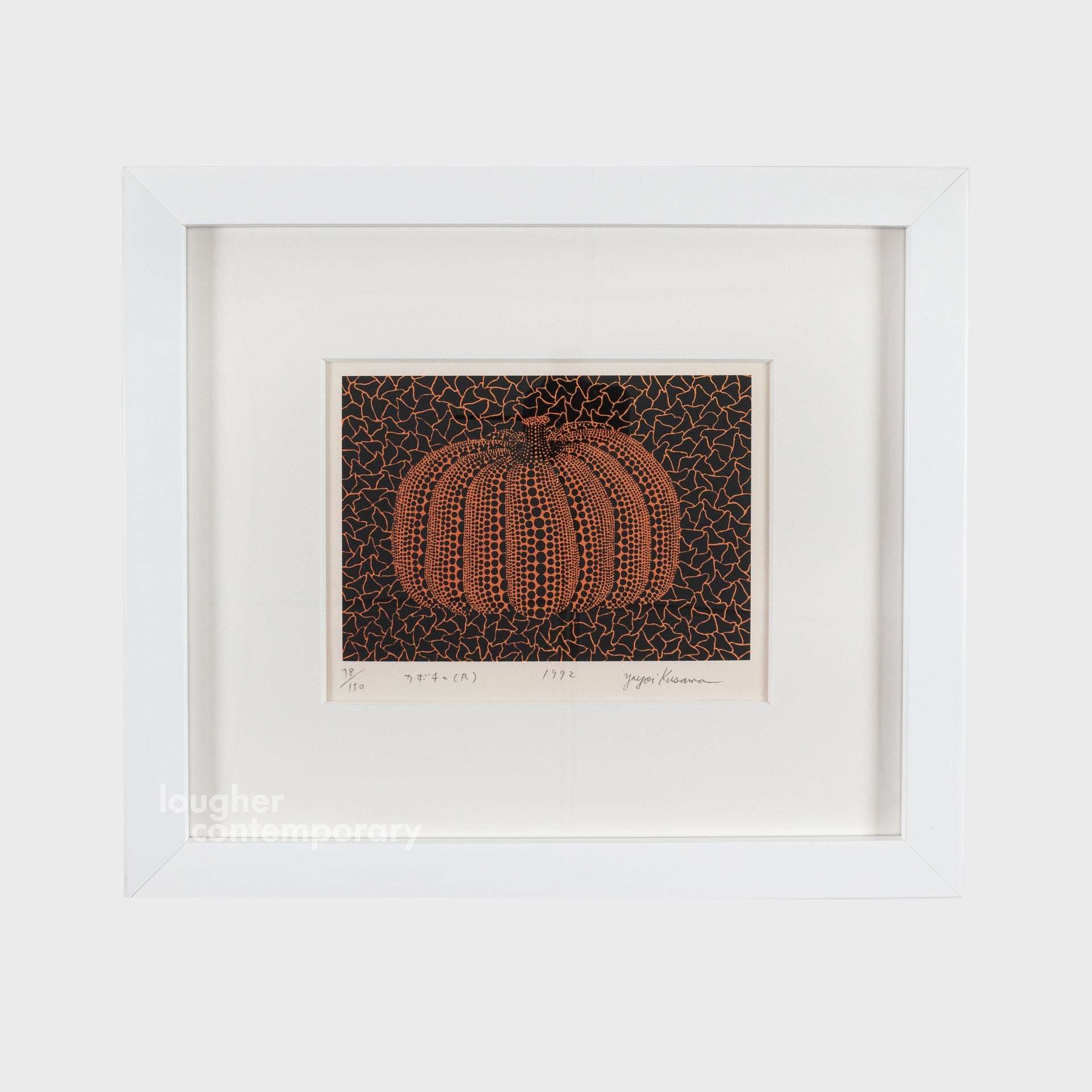 Yayoi Kusama, Pumpkin (R), 1992 For Sale - Lougher Contemporary