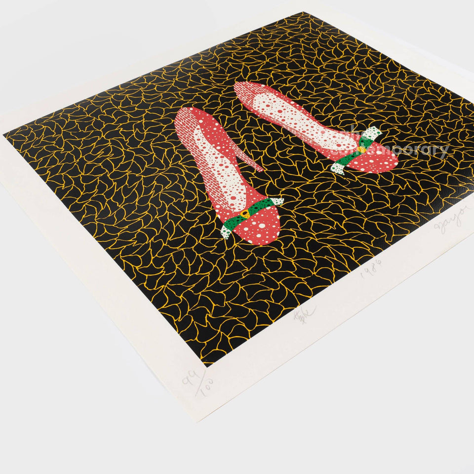 Yayoi Kusama, Shoes, 1984 For Sale - Lougher Contemporary