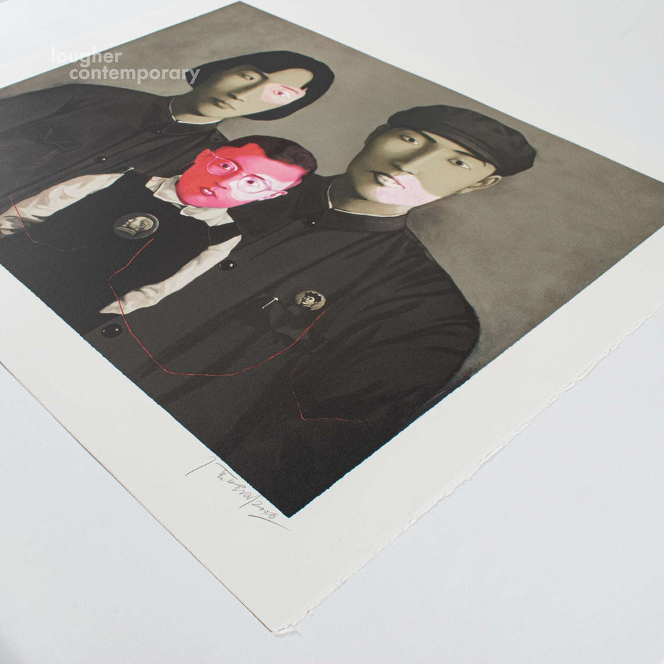 Zhang Xiaogang, Big Family No.2 (from Bloodline portfolio), 2006 For Sale - Lougher Contemporary
