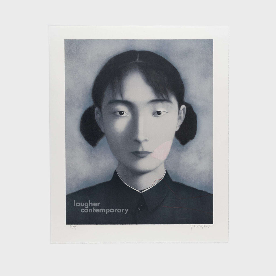 Zhang Xiaogang, Comrade Woman (from Bloodline portfolio), 2006 For Sale - Lougher Contemporary