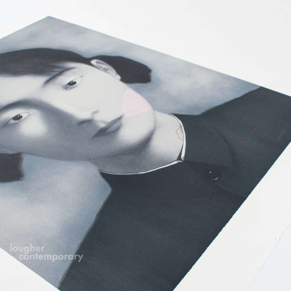 Zhang Xiaogang, Comrade Woman (from Bloodline portfolio), 2006 For Sale - Lougher Contemporary