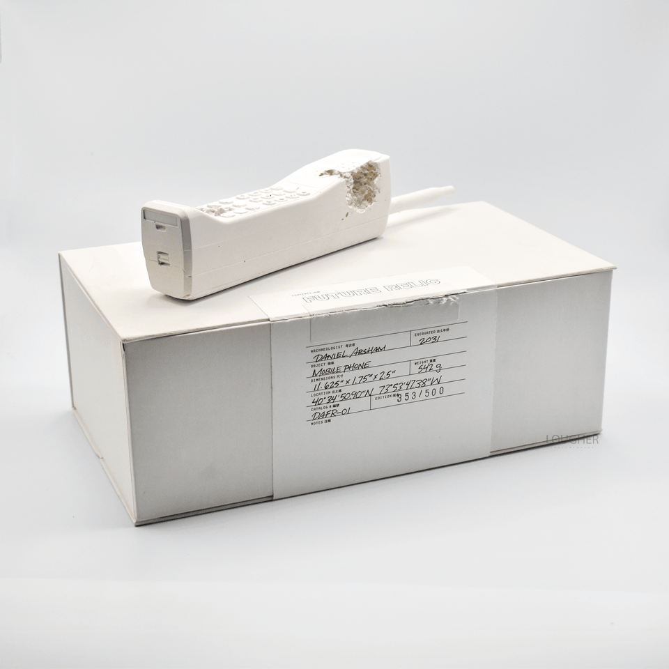 Daniel Arsham, Future Relic 01 Mobile Phone, 2013 For Sale - Lougher Contemporary
