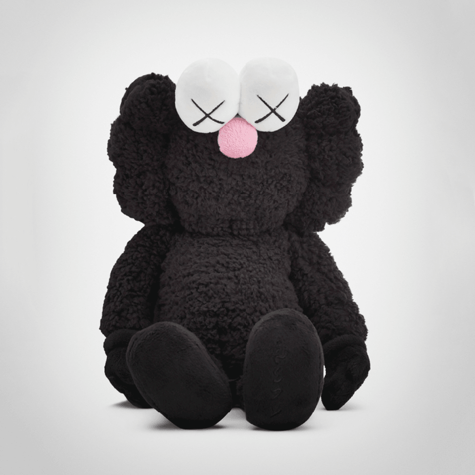 KAWS, BFF Plush Doll (Black), 2016 For Sale - Lougher Contemporary